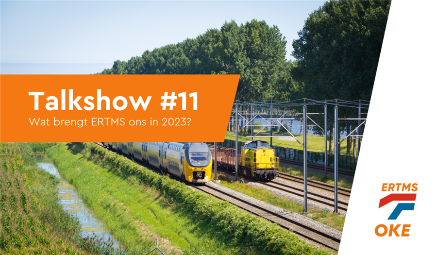 Bericht Meld je aan voor Talkshow 11 - Wat brengt ERTMS ons in 2023? bekijken